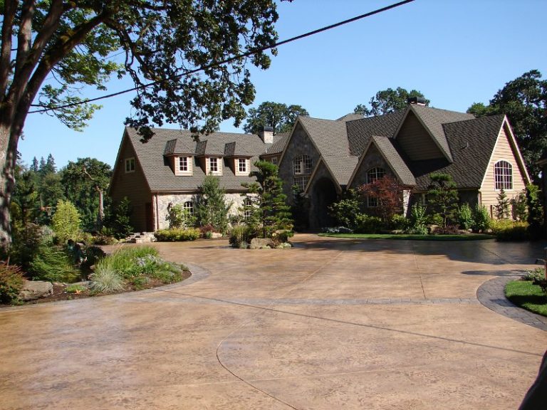 Front driveway